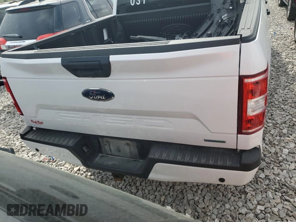 2020 Ford F-150 XL with VIN 1FTEW1EP0LKE72031, listed as a Copart auction lot 46611965 with 77,565 mi miles and Salvage Title. Bid and sale history available at carsss.com. Image 6.