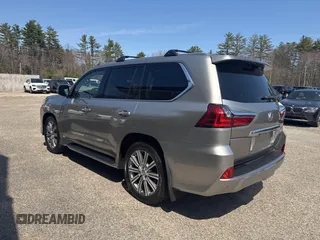 2017 Lexus LX 570 with VIN JTJHY7AX7H4244407, listed as a IAAI auction lot 42095502 with 105,207 mi miles and . Bid and sale history available at DreamBid. Image 3.