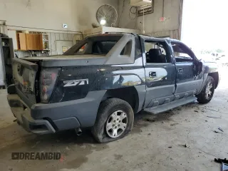 2003 Chevrolet Avalanche with VIN 3GNEK13T63G246828, listed as a Copart auction lot 64102984 with 0 mi miles and Salvage Title. Bid and sale history available at carsss.com. Image 3.