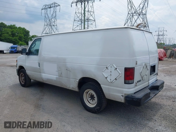 2010 Ford Econoline Cargo Commercial with VIN 1FTNE1EW2ADA91910, listed as a IAAI auction lot 42424530 with 186,898 mi miles and . Bid and sale history available at DreamBid. Image 3.