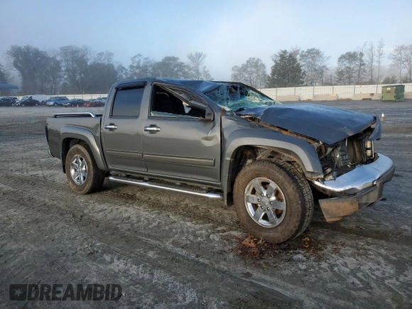 2012 GMC Canyon SLE1 with VIN 1GTH5MFE2C8132732, listed as a Copart auction lot 81045204 with 164,480 mi miles and Salvage Title. Bid and sale history available at carsss.com. Image 4.