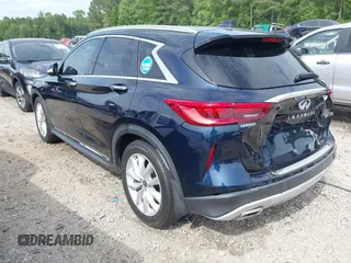 2019 Infiniti QX50 Essential with VIN 3PCAJ5M12KF118394, listed as a IAAI auction lot 42210552 with 98,068 mi miles and . Bid and sale history available at DreamBid. Image 3.