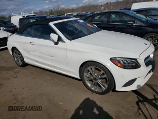 2019 Mercedes-Benz C 300 with VIN WDDWK8EB2KF787410, listed as a Copart auction lot 50117145 with 64,049 mi miles and Salvage title. Bid and sale history available at DreamBid. Image 4.