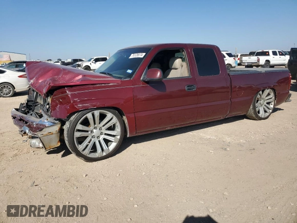2003 Chevrolet Silverado 1500 with VIN 2GCEC19V431364982, listed as a Copart auction lot 74125874 with 201,183 mi miles and Salvage Title. Bid and sale history available at carsss.com. Image 1.