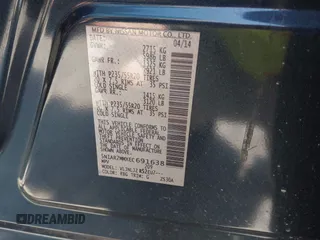 2014 Nissan Pathfinder S z VIN 5N1AR2MMXEC691638, wystawiony jako IAAI lot #42294429 z przebiegiem 155 019 mil mil oraz . Historia ofert i sprzedaży dostępna na DreamBid. Obrazek 9.