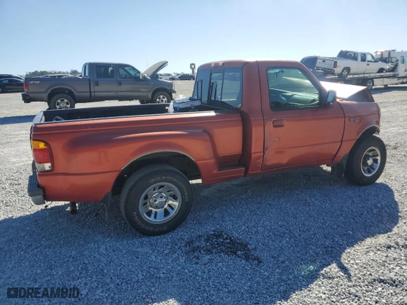 1998 Ford Ranger XL with VIN 1FTYR10C9WPA51392, listed as a Copart auction lot 47003515 with 260,321 mi miles and Salvage Title. Bid and sale history available at carsss.com. Image 3.