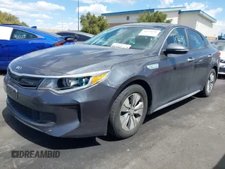 2017 Kia Optima with VIN KNAGT4LE9H5011952, listed as a IAAI auction lot 41970141 with 97,265 mi miles and . Bid and sale history available at DreamBid. Image 2.