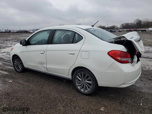 2019 Mitsubishi Mirage G4 ES with VIN ML32F3FJ8KHF15427, listed as a Copart auction lot 47933015 with 131,809 mi miles and Salvage Title. Bid and sale history available at carsss.com. Image 2.