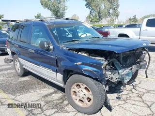 1999 Jeep Grand Cherokee Laredo with VIN 1J4G258S1XC787295, listed as a IAAI auction lot 40450680 with Not provided miles and . Bid and sale history available at DreamBid. Image 1.
