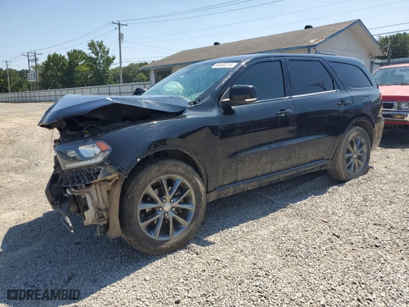 2017 Dodge Durango GT with VIN 1C4RDHDG1HC827808, listed as a Copart auction lot 68453214 with 155,208 mi miles and Salvage Title. Bid and sale history available at carsss.com. Image 1.