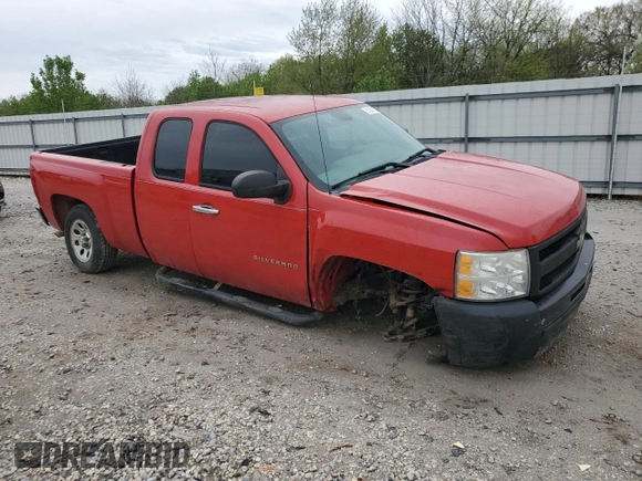 2011 Chevrolet Silverado 1500 Work Truck with VIN 1GCRCPEX1BZ268048, listed as a Copart auction lot 51241775 with 145,467 mi miles and Salvage Title. Bid and sale history available at DreamBid. Image 4.