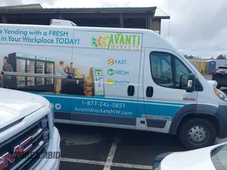 2017 Ram ProMaster Cargo with VIN 3C6URVHG7HE528120, listed as a IAAI auction lot 41934076 with 153,144 mi miles and . Bid and sale history available at DreamBid. Image 13.