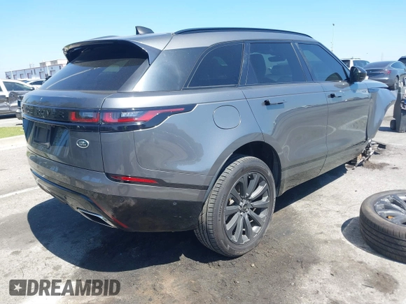 2019 Land Rover Range Rover Velar R-Dynamic SE with VIN SALYL2FV7KA226695, listed as a IAAI auction lot 41871761 with 60,976 mi miles and . Bid and sale history available at DreamBid. Image 4.