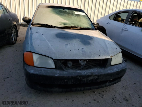 2000 Mazda Protege ES with VIN JM1BJ2213Y0266275, listed as a Copart auction lot 59480054 with 189,616 mi miles and Salvage Title. Bid and sale history available at carsss.com. Image 5.