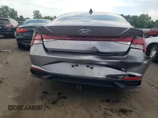 2023 Hyundai Elantra SEL with VIN KMHLS4AG9PU426312, listed as a Copart auction lot 65517284 with 26,877 mi miles and Salvage Title. Bid and sale history available at DreamBid. Image 6.