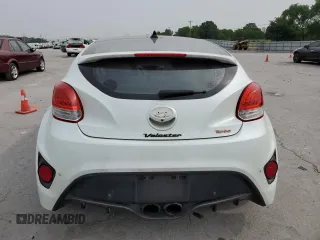2015 Hyundai Veloster Turbo with VIN KMHTC6AE5FU234987, listed as a Copart auction lot 60449085 with 96,811 mi miles and Clean title. Bid and sale history available at DreamBid. Image 6.