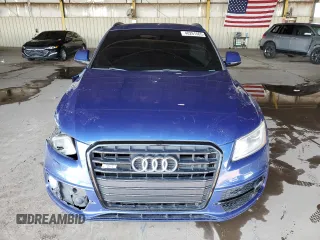 2016 Audi SQ5 with VIN WA1VCBFP9GA014751, listed as a Copart auction lot 48261565 with 98,970 mi miles and Salvage Title. Bid and sale history available at DreamBid. Image 5.