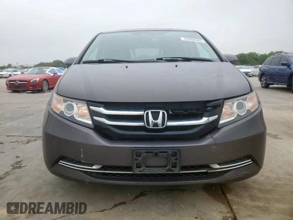 2016 Honda Odyssey EX-L with VIN 5FNRL5H63GB123050, listed as a Copart auction lot 55288945 with 96,613 mi miles and Salvage Title. Bid and sale history available at DreamBid. Image 5.