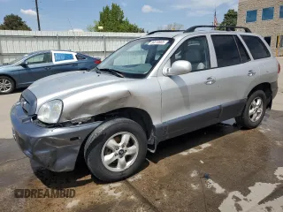 2005 Hyundai Santa Fe GLS с VIN KM8SC73E55U857510, выставлен на аукционе Copart как лот 56070805 с пробегом 150 597 миль миль и Списание • Salvage title. История ставок и продаж доступна на DreamBid. Изображение 1.