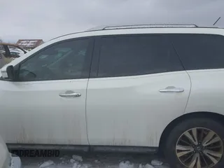 2017 Nissan Pathfinder S with VIN 5N1DR2MN3HC609338, listed as a IAAI auction lot 41366023 with 107,790 mi miles and . Bid and sale history available at DreamBid. Image 14.
