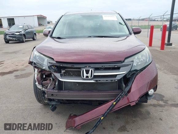 2013 Honda CR-V EX-L with VIN 5J6RM4H79DL076089, listed as a IAAI auction lot 42445825 with 168,076 mi miles and . Bid and sale history available at DreamBid. Image 13.