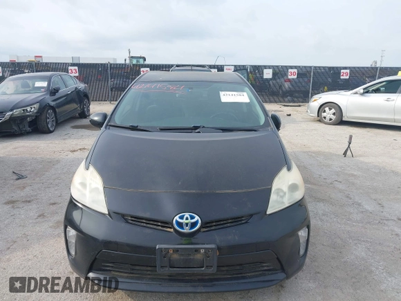 2013 Toyota Prius One with VIN JTDKN3DU3D0340452, listed as a IAAI auction lot 42141584 with 154,187 mi miles. Bid and sale history available at carsss.com. Image 12.