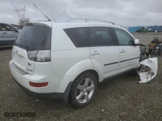 2008 Mitsubishi Outlander XLS with VIN JA4MT41X98Z013486, listed as a Copart auction lot 44634955 with 146,162 mi miles and Salvage Title. Bid and sale history available at carsss.com. Image 3.
