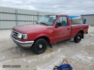 1995 Ford Ranger Splash with VIN 1FTCR10A9SUC00159, listed as a Copart auction lot 88909235 with 133,184 mi miles and Salvage Title. Bid and sale history available at carsss.com. Image 1.