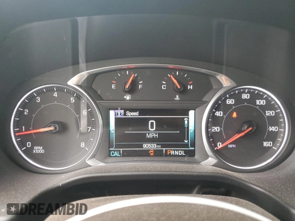 2019 GMC Acadia SLT with VIN 1GKKNMLS5KZ266986, listed as a Copart auction lot 50299215 with 90,533 mi miles and Salvage Title. Bid and sale history available at carsss.com. Image 9.
