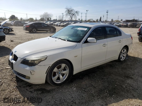 2008 BMW 5 Series z VIN WBAN453588CT16817, wystawiony jako Copart lot #54245065 z przebiegiem 103 603 mil mil oraz Czysty tytuł • Clean title. Historia ofert i sprzedaży dostępna na DreamBid. Obrazek 1.