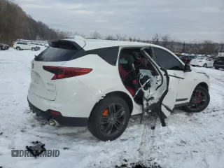 2022 Acura RDX w/A-Spec Package with VIN 5J8TC2H69NL008520, listed as a Copart auction lot 86418114 with 50,126 mi miles and Salvage Title. Bid and sale history available at carsss.com. Image 3.
