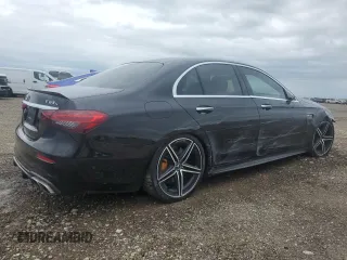 2021 Mercedes-Benz E 63 S AMG with VIN W1KZF8KB4MA997318, listed as a Copart auction lot 65971285 with 45,224 mi miles and Non repairable. Bid and sale history available at DreamBid. Image 3.