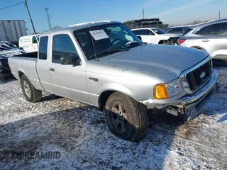 2004 Ford Ranger XL Fleet with VIN 1FTZR15E64PB45399, listed as a IAAI auction lot 41404690 with 219,393 mi miles. Bid and sale history available at carsss.com. Image 1.