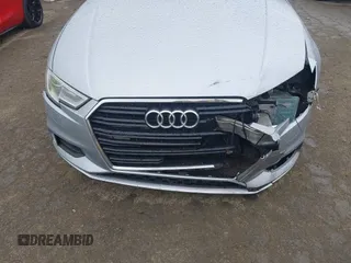 2018 Audi A3 Sedan Premium with VIN WAUAUGFFXJ1040608, listed as a IAAI auction lot 41708256 with 55,359 mi miles. Bid and sale history available at carsss.com. Image 6.
