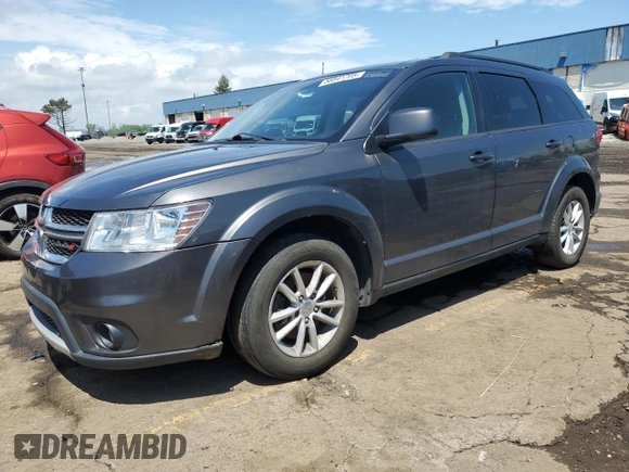 2014 Dodge Journey SXT z VIN 3C4PDDBG5ET279167, wystawiony jako Copart lot #56841705 z przebiegiem 166 605 mil mil oraz Czysty tytuł • Clean title. Historia ofert i sprzedaży dostępna na DreamBid. Obrazek 1.