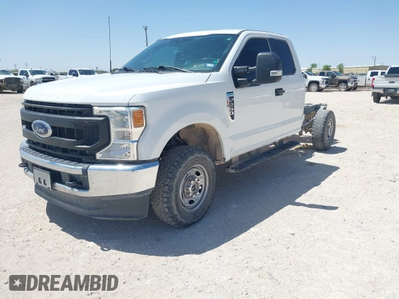 2022 Ford F-250 XL with VIN 1FT7X2B60NED41979, listed as a IAAI auction lot 41987174 with 126,009 mi miles and . Bid and sale history available at DreamBid. Image 17.