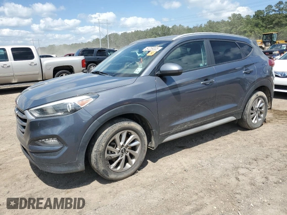 2018 Hyundai Tucson SEL z VIN KM8J33A44JU757097, wystawiony jako Copart lot #54259005 z przebiegiem 119 942 mil mil oraz Szkoda całkowita • Salvage title. Historia ofert i sprzedaży dostępna na DreamBid. Obrazek 1.