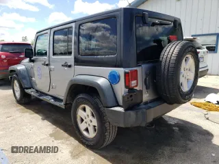 2018 Jeep Wrangler JK Unlimited Sport S with VIN 1C4BJWDG3JL926795, listed as a Copart auction lot 55535224 with 53,377 mi miles and Salvage Title. Bid and sale history available at carsss.com. Image 2.