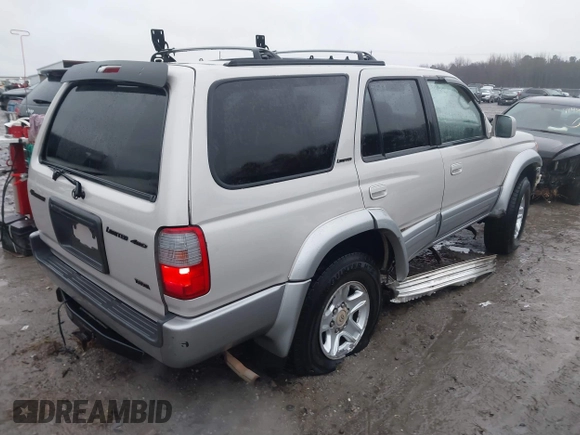 1999 Toyota 4Runner Limited с VIN JT3HN87R5X0235127, выставлен на аукционе IAAI как лот 41552429 с пробегом 181 435 миль миль и . История ставок и продаж доступна на DreamBid. Изображение 4.