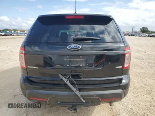 2014 Ford Utility Police Interceptor with VIN 1FM5K8AR8EGB59113, listed as a Copart auction lot 85054724 with 143,318 mi miles and Clean Title. Bid and sale history available at carsss.com. Image 6.