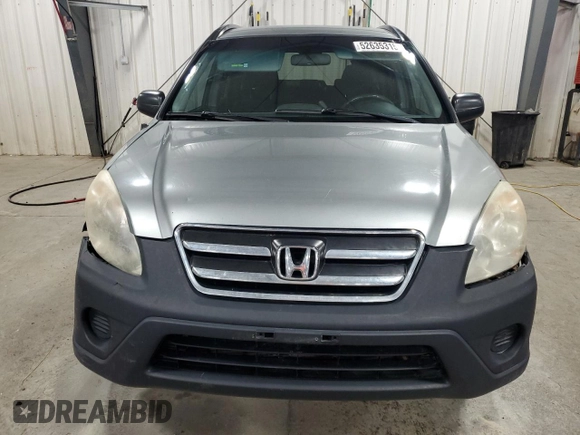 2006 Honda CR-V LX with VIN SHSRD78596U408813, listed as a Copart auction lot 52635315 with 176,933 mi miles and Salvage Title. Bid and sale history available at carsss.com. Image 5.