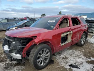 2021 Ford Explorer Limited z VIN 1FMSK7FH4MGB36522, wystawiony jako Copart lot #60393275 z przebiegiem 75 307 mil mil oraz Nie do naprawy • Non repairable. Historia ofert i sprzedaży dostępna na DreamBid. Obrazek 1.