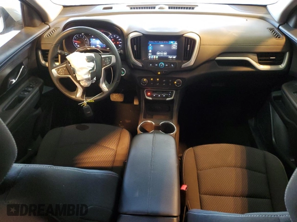 2022 GMC Terrain SLE z VIN 3GKALMEV8NL299954, wystawiony jako Copart lot #49886335 z przebiegiem 25 992 mil mil oraz Szkoda całkowita • Salvage title. Historia ofert i sprzedaży dostępna na DreamBid. Obrazek 8.