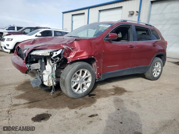 2016 Jeep Cherokee Latitude with VIN 1C4PJMCB1GW259605, listed as a Copart auction lot 87328264 with NaN miles and Salvage Title. Bid and sale history available at carsss.com. Image 1.