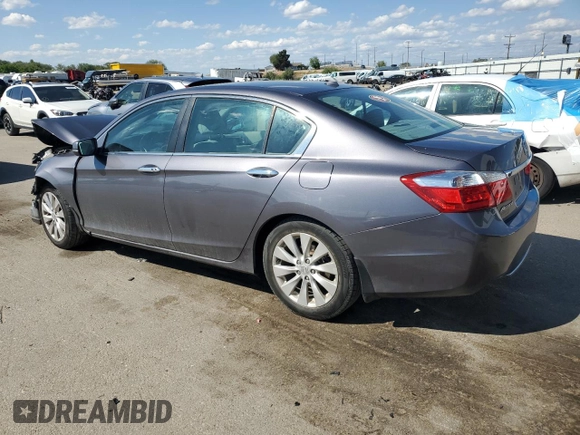 2015 Honda Accord EX-L with VIN 1HGCR2F85FA126936, listed as a Copart auction lot 57354905 with 109,879 mi miles and Salvage title. Bid and sale history available at DreamBid. Image 2.