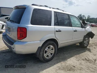 2005 Honda Pilot EX-L z VIN 2HKYF18785H570914, wystawiony jako Copart lot #57335335 z przebiegiem 277 670 mil mil oraz Czysty tytuł • Clean title. Historia ofert i sprzedaży dostępna na DreamBid. Obrazek 3.