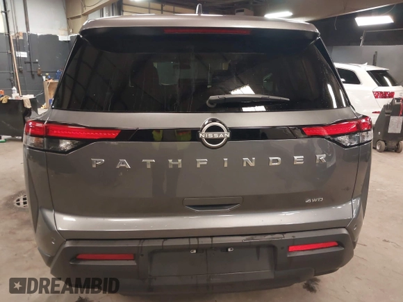 2024 Nissan Pathfinder S with VIN 5N1DR3AC8RC296622, listed as a IAAI auction lot 42288996 with 8,791 mi miles and . Bid and sale history available at DreamBid. Image 17.