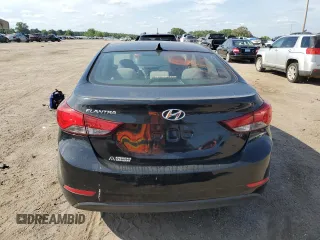 2015 Hyundai Elantra SE z VIN 5NPDH4AE5FH610483, wystawiony jako Copart lot #56893235 z przebiegiem 122 392 mil mil oraz Tytuł czysty. Historia ofert i sprzedaży dostępna na DreamBid. Obrazek 6.