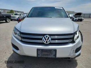 2014 Volkswagen Tiguan SE with VIN WVGAV3AX3EW590861, listed as a Copart auction lot 58517535 with 68,481 mi miles and Salvage title. Bid and sale history available at DreamBid. Image 5.