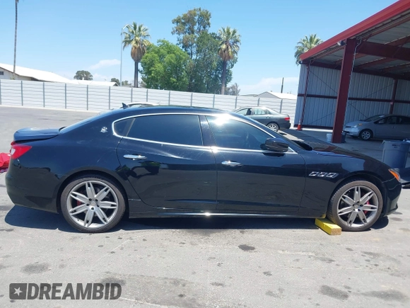 2018 Maserati Quattroporte S GranLusso z VIN ZAM56YPL1J1274060, wystawiony jako IAAI lot #42347208 z przebiegiem 55 022 mil mil oraz . Historia ofert i sprzedaży dostępna na DreamBid. Obrazek 14.